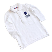 Load image into Gallery viewer, Boys LS Polo - WHITE