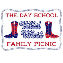 Load image into Gallery viewer, Adult Wild West Family Picnic T-Shirt
