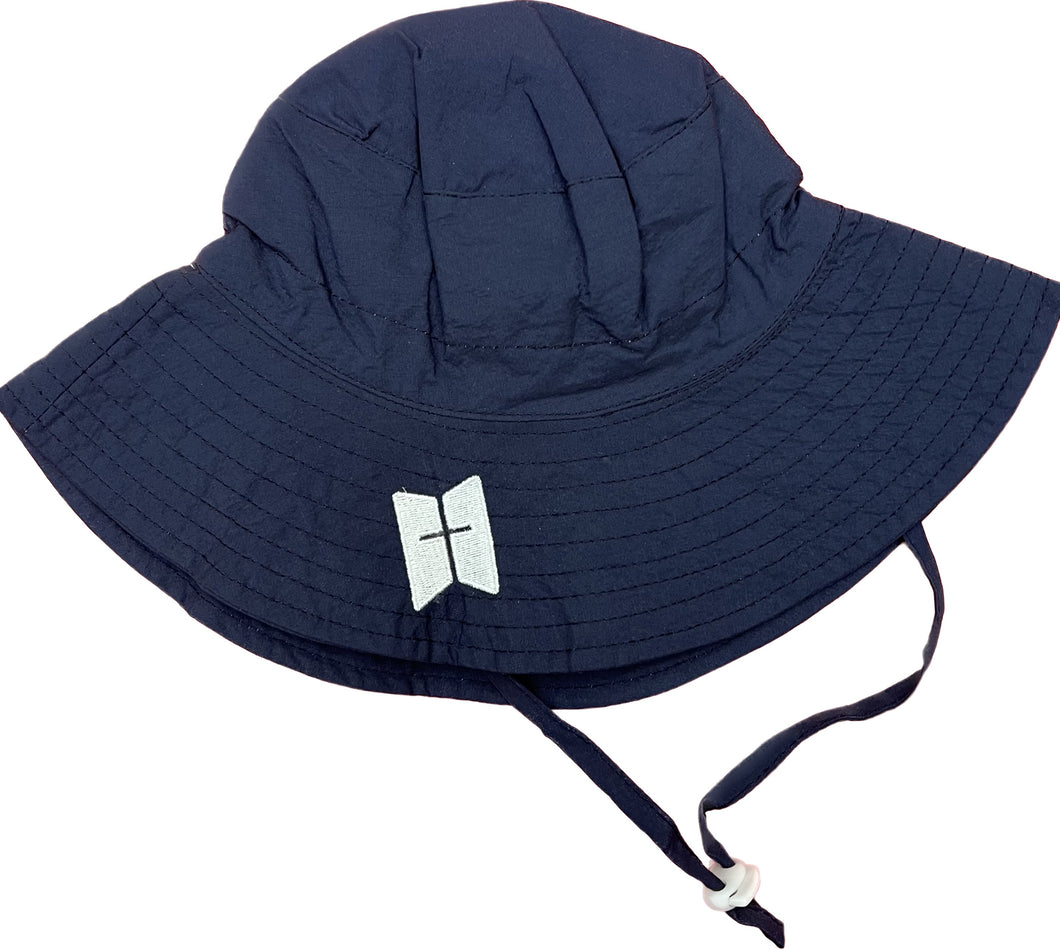 Navy Bucket Hat Logo Kids **SALE!**