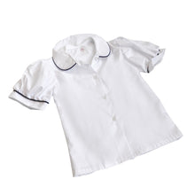 Load image into Gallery viewer, Girls Peter Pan - NAVY PIPING
