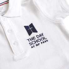 Load image into Gallery viewer, Boys’ White Short-sleeve Uniform Polo w/ School Logo
